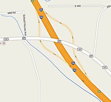 Location of HazMat Incident near Hixton, WI