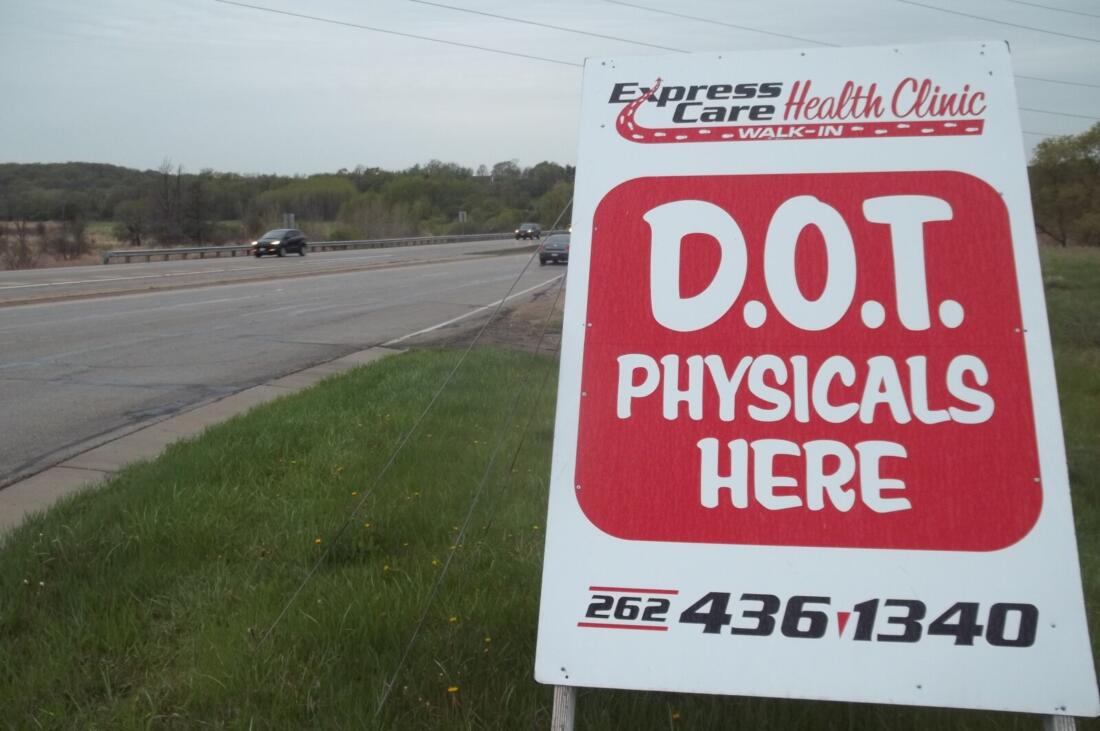 USDOT physicals required for drivers of CMVs