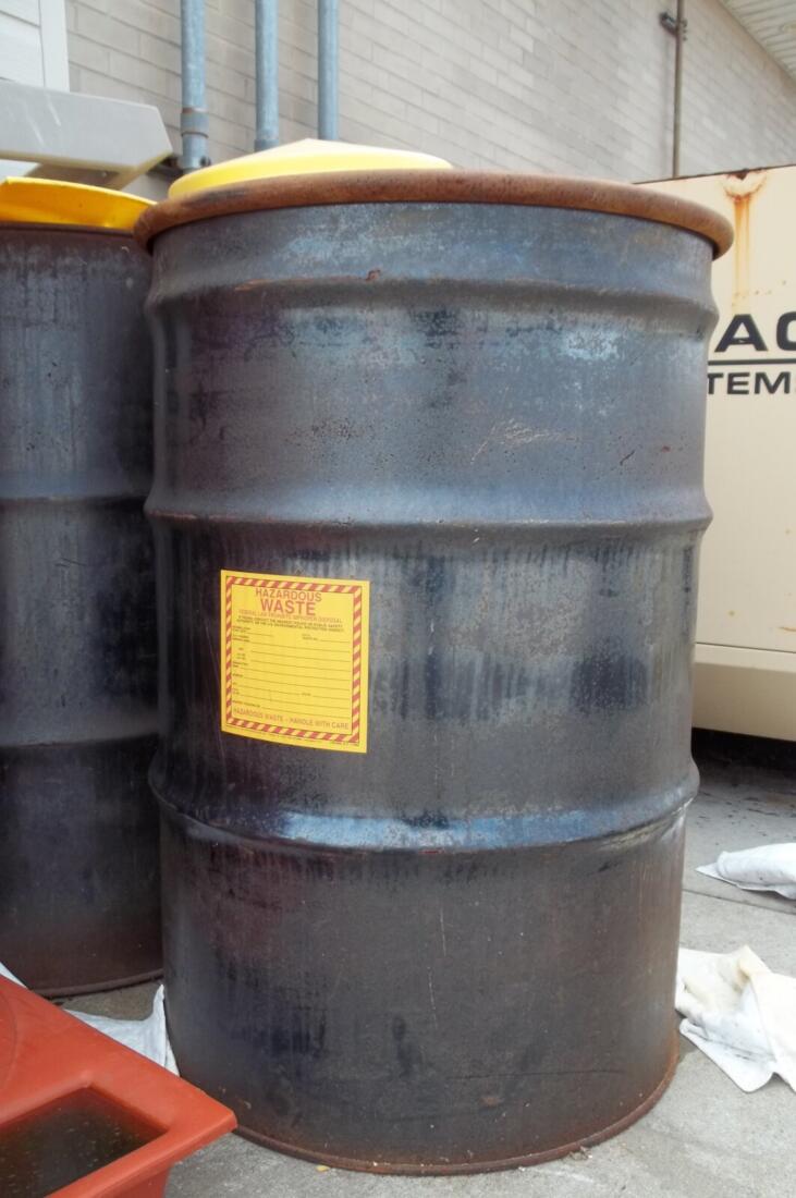 Hazardous waste container