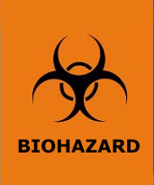 Osha biohazard symbol