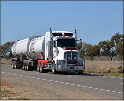 Display of placard on front of motor vehicle
