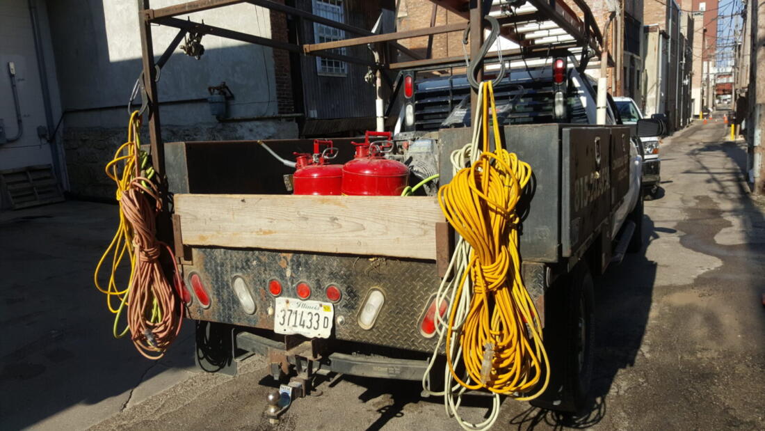 Small amount of HazMat in vehicle