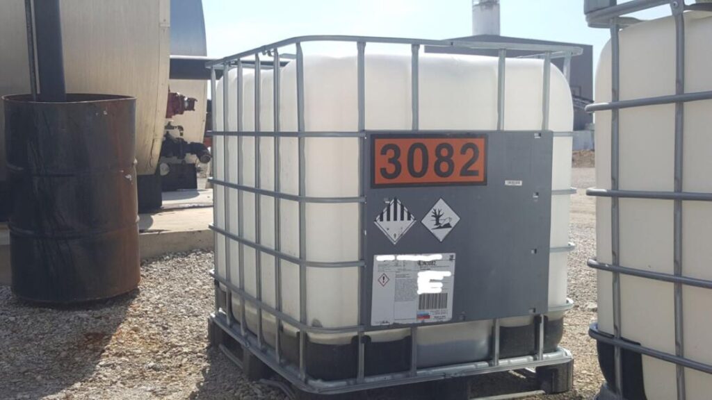 Class 9 label on IBC