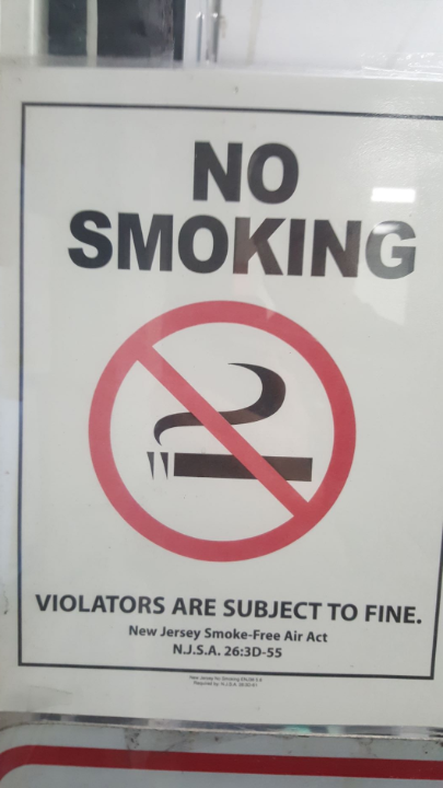 No smoking