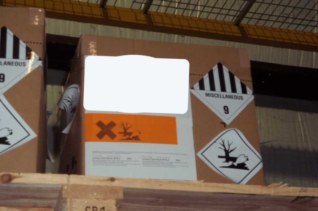 Marine pollutant mark on non-bulk packaging