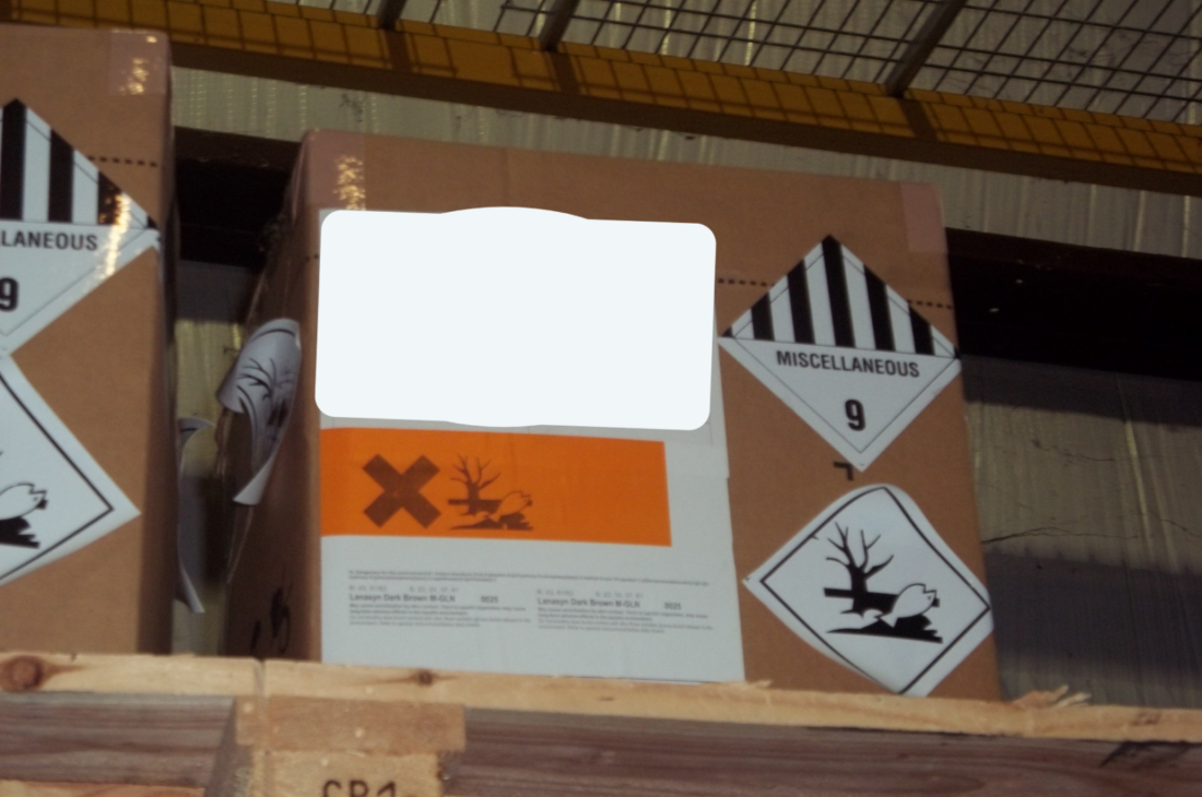 Marine pollutant mark on non-bulk packaging