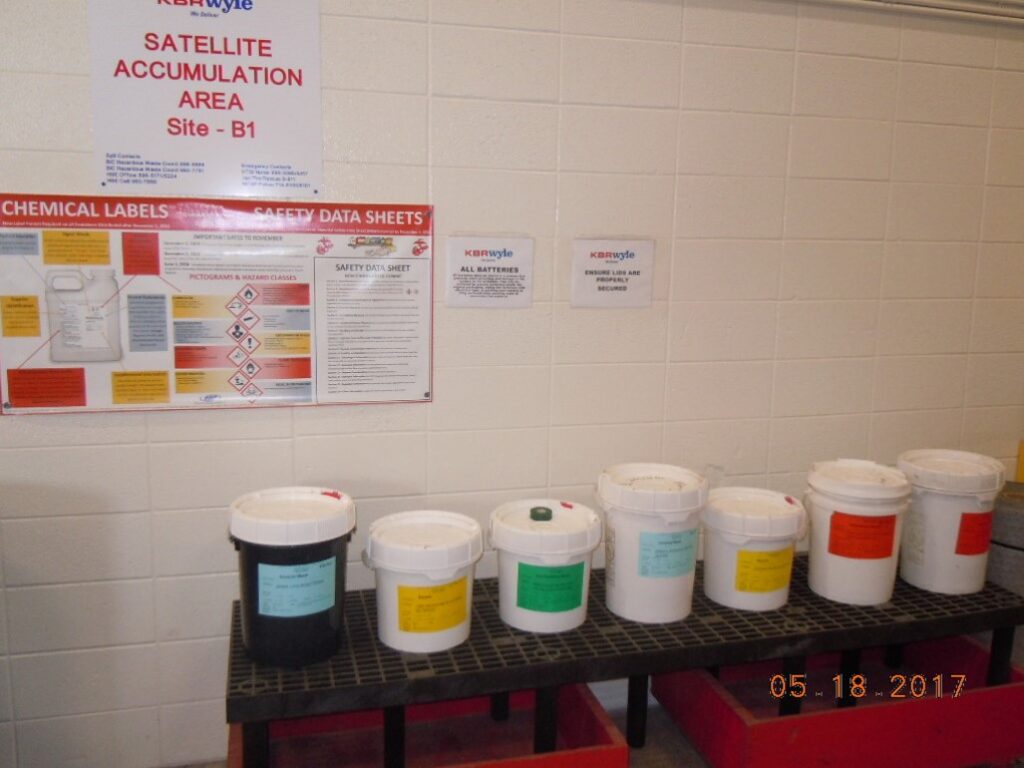 satellite accumulation area