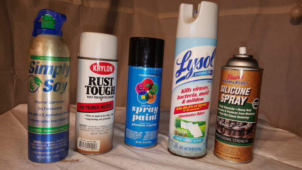 aerosol cans